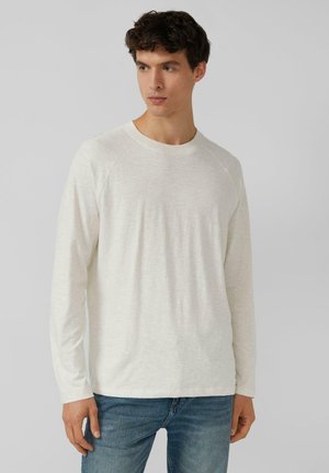 Strickpullover - wollweiß