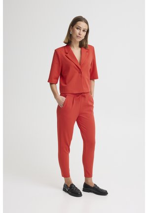 ICHI IHKATE PA - Trousers - poppy red