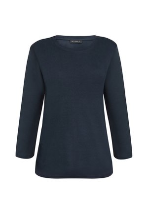 Betty Barclay, BETTY BARCLAY MIT RUNDHALSAUSSCHNITT BASIC SHIRT - Maglietta a manica lunga - dunkelblau