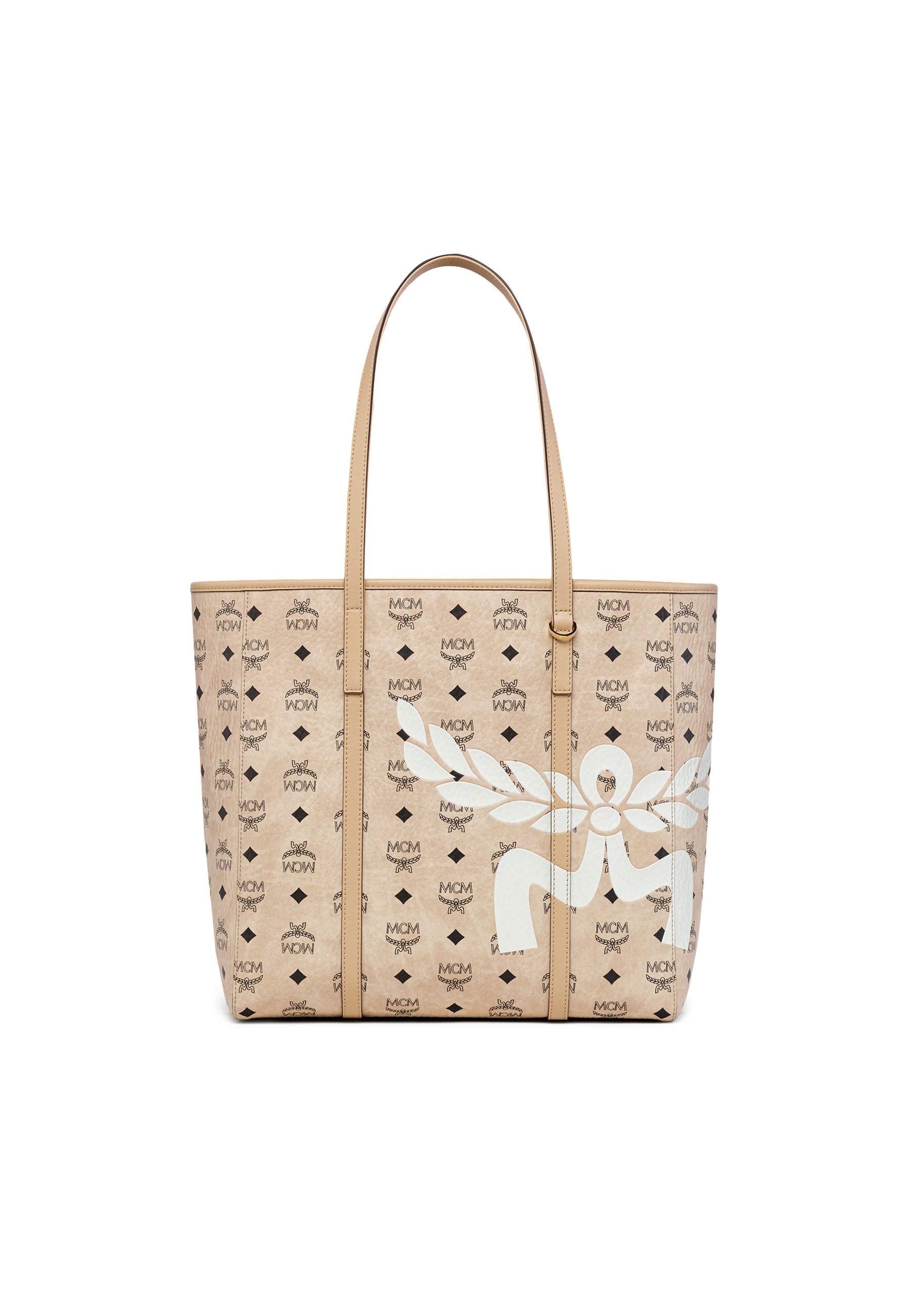 MCM TONI MIT REISSVERSCHLUSS OBEN IN MEGA LAUREL VISETOS - Tote 