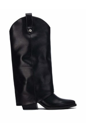 Refresh, BOTA DE MUJER CON TACÓN - Botas camperas - black