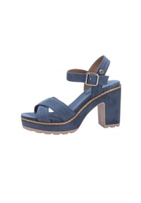 Refresh Sandali con plateau jeans/blu denim