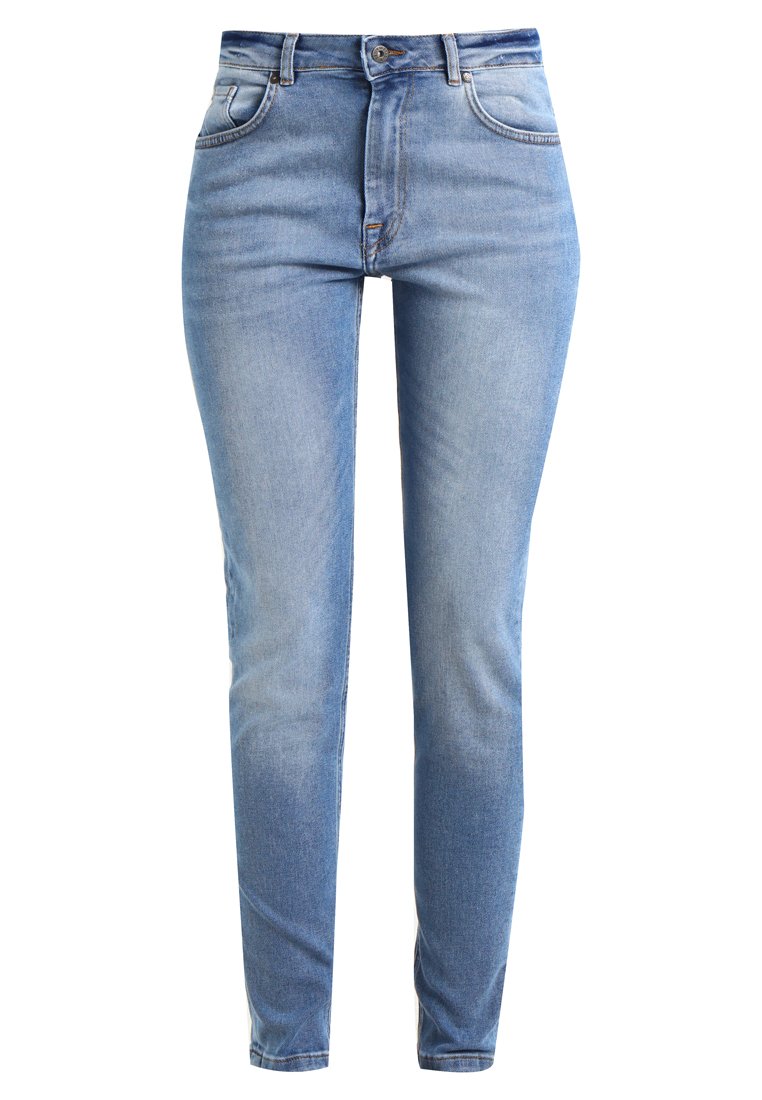 Denim is Dead Slim fit jeans lichtblauw denim Denim is Dead Slim fit jeans lichtblauw denim