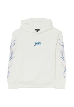 WITH PRINTS - Felpa con cappuccio - optical white