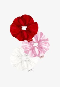 Glov GLOV® SCRUNCHIES 3 PACK L - Set pour les cheveux - white/pink/red