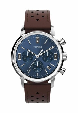 MARLIN - Chronograph watch - blue and brown