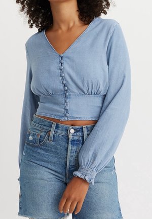 Blouse - light-blue denim
