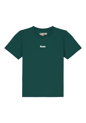 NOPE - Print T-shirt - glazed green