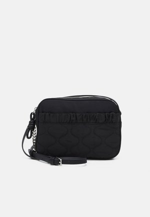 CROSSBODY BAG WRINK M - Across body bag - black