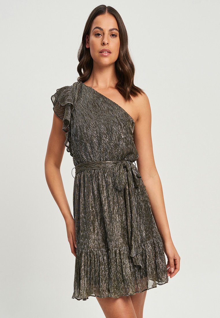 TUSSAH LIZZIE MINI Cocktail dress / Party dress black and gold