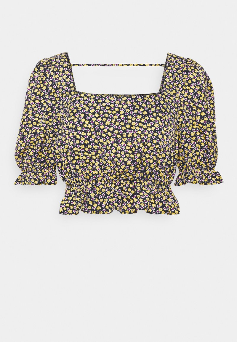 Pieces Blouse donkerblauw