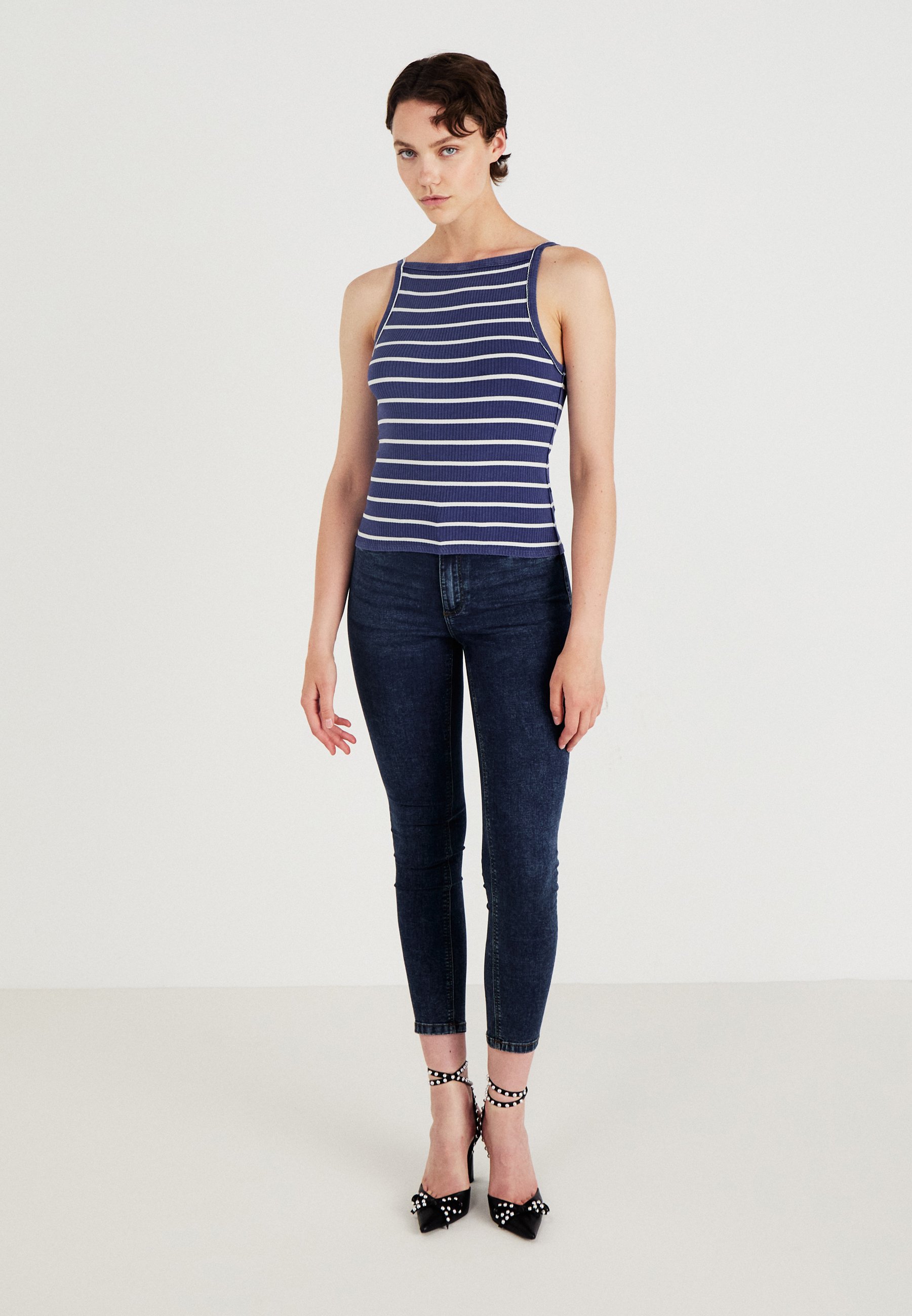Free People MIA TANK - Top - navy/dark blue - Zalando.co.uk