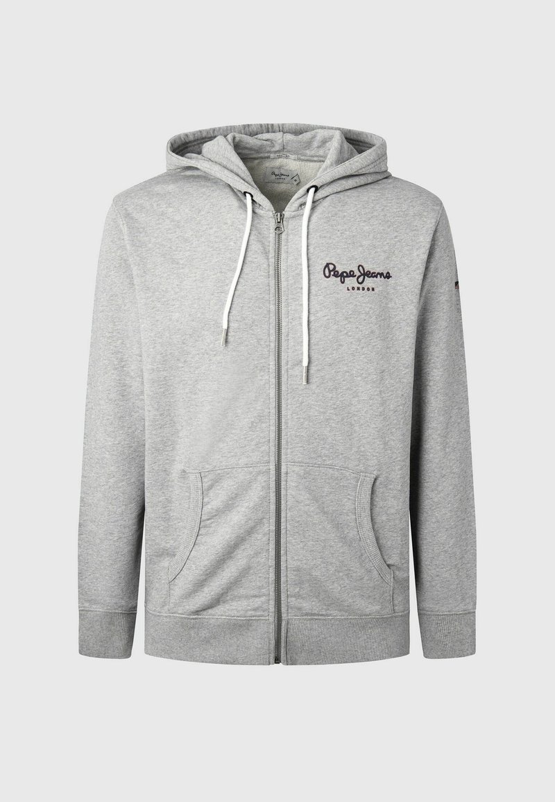 Sweat Pepe Jeans 'Bartel' Gris - Taille L, Mélange Coton, Manches Longues, Neuf Avec étiquettes