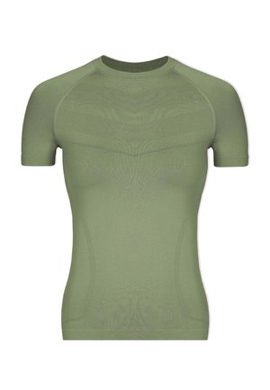 SNOCKS SEAMLESS - T-shirt basic - hellgrün