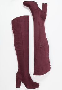 Anna Field Overkneeskor - bordeaux