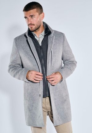 MIT HERAUSTRENNBAREM INLET - Kurzmantel - silbergrau