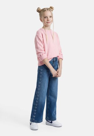 KOGCOMET HEART WIDE - Jean boyfriend - medium blue denim