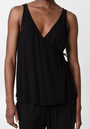 Bluse - black