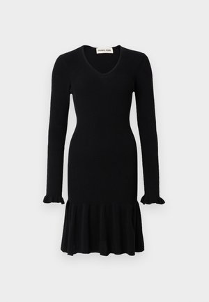 TALIANA SHORT DRESS - Φόρεμα-πουλόβερ - black