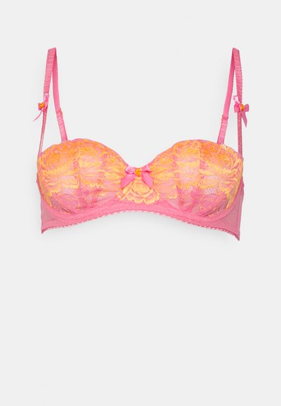 Agent Provocateur YARA BALCONY BRA - Balconette podprsenka - pink/orange