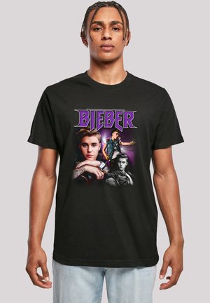 JUSTIN BIEBER ICONIC - Print T-shirt - schwarz