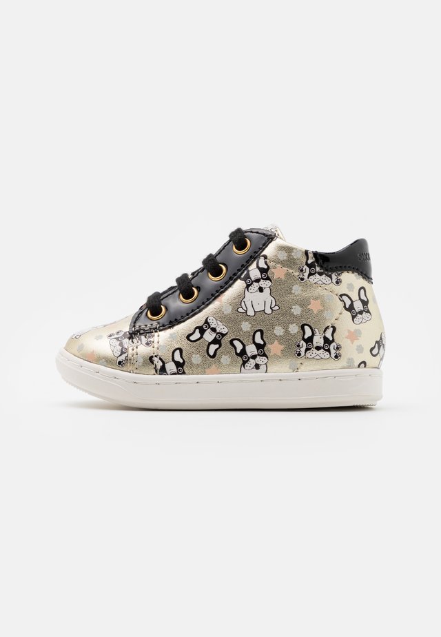 BOUBA DUCK - Scarpe primi passi - platine/black