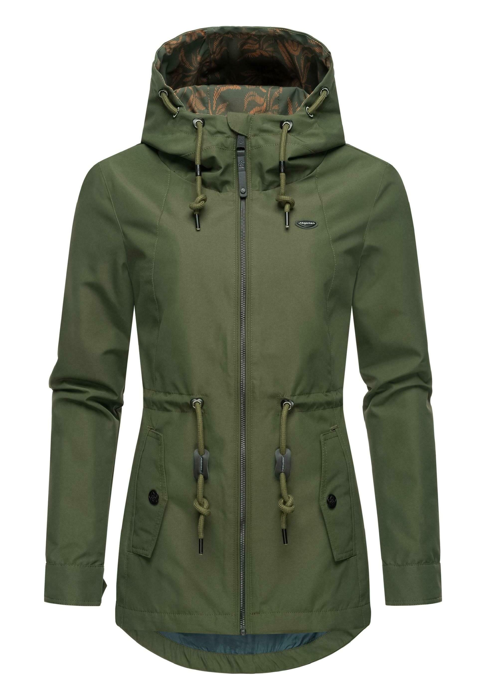Ragwear Monadde Giacca Softshell Donna Impermeabile E Traspirante Con Cappuccio, Fodera In Pile, Taglie Forti XS-6XL, Colore Nero