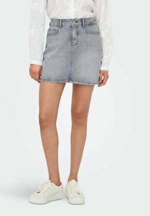 ONLY ONLSTELLA - Uska suknja - light grey denim