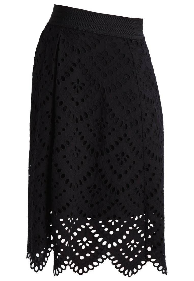 Slacks & Co. A-lijn rok zwart