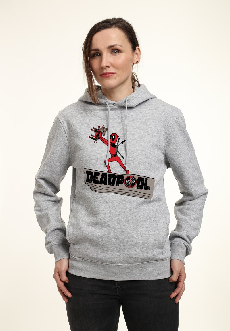Marvel DEADPOOL WOLVERINE DEAD DOG jasnoszary melanż