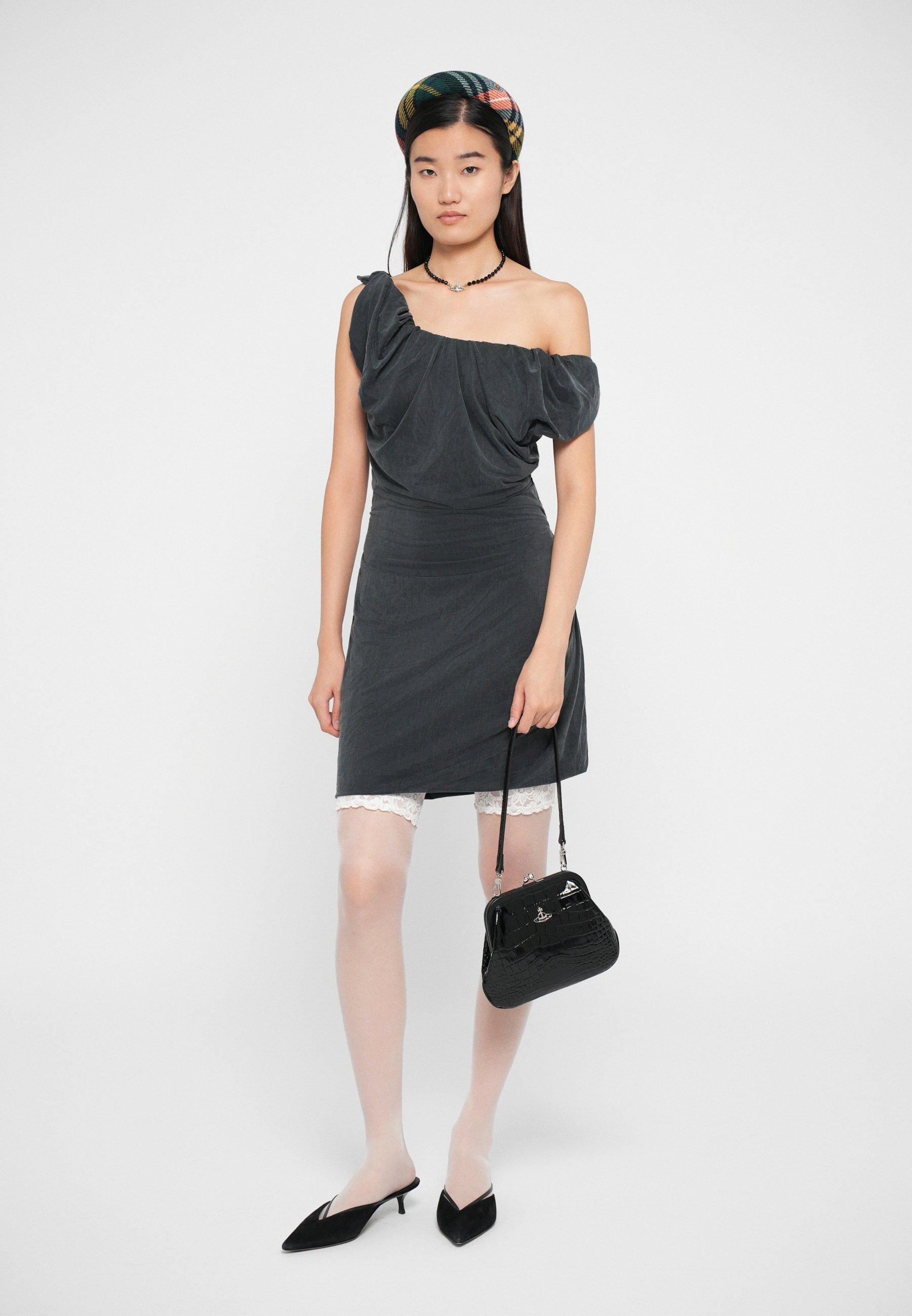 Vivienne Westwood MINI GINNIE AMBER DRESS - Jersey dress - black