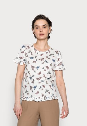 VOLANTE - Camiseta estampada - sand