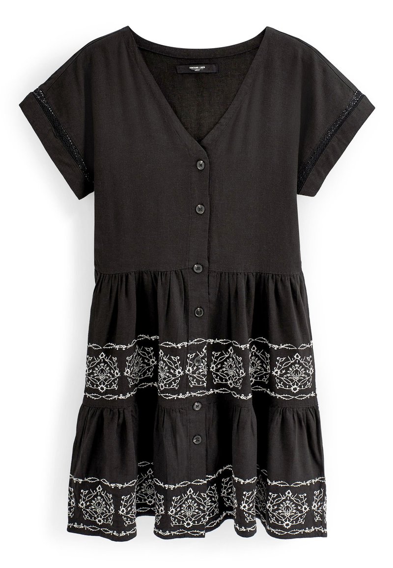 Next Blousejurk zwart Next Blousejurk zwart