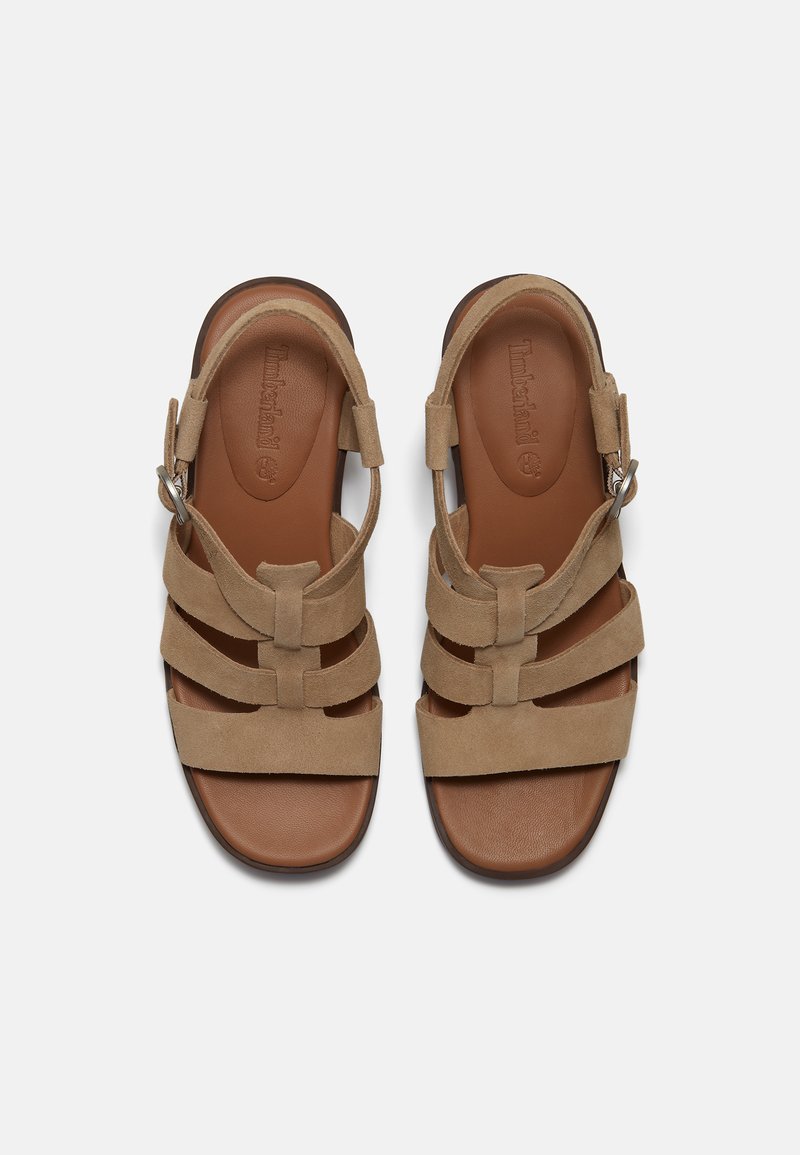Timberland BELLEVAUX - Páskové sandály - 260 - medium beige