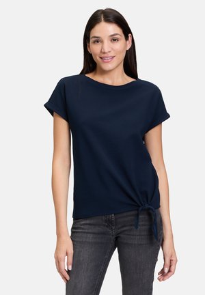 Betty Barclay MET GEKNOOPT EFFECT - Basic T-shirt - dark sky