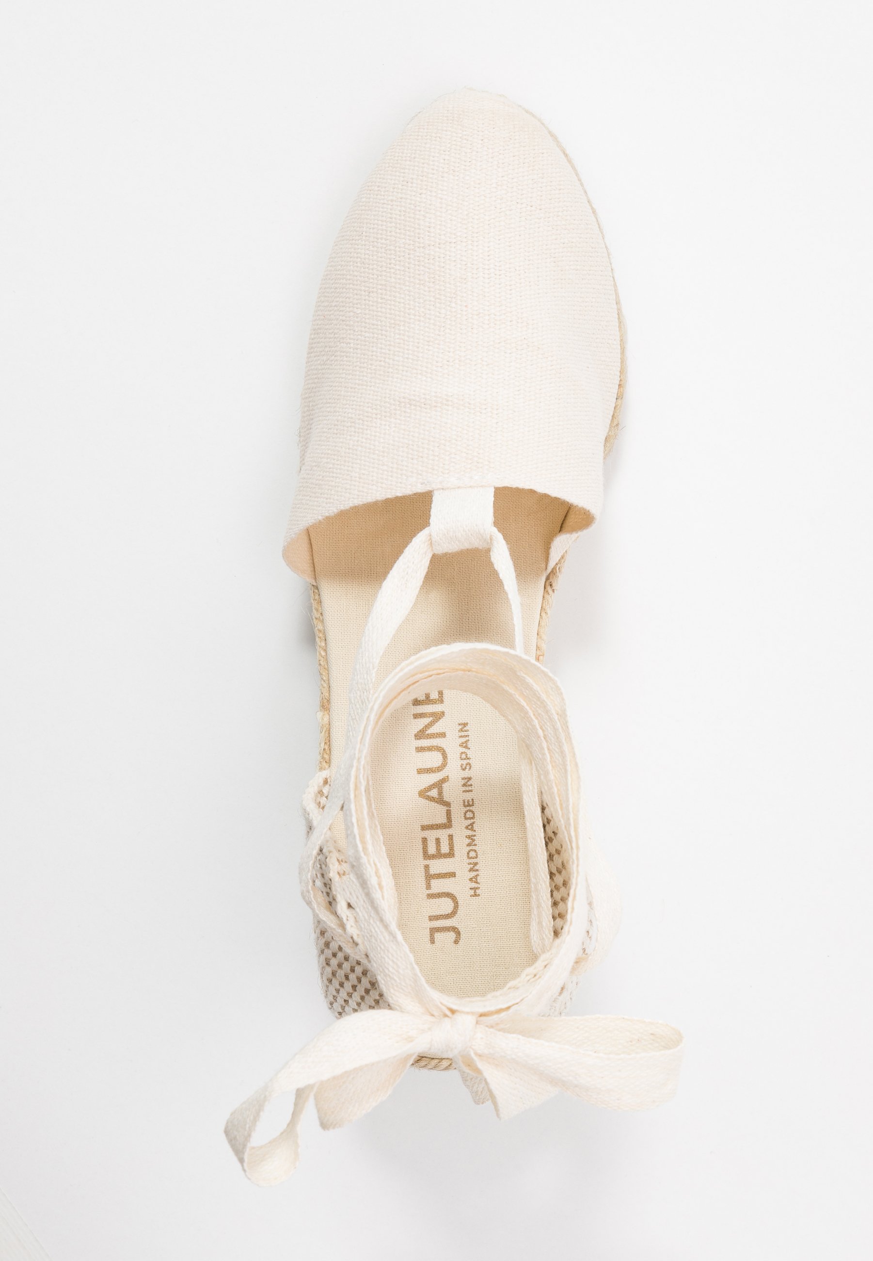 LACE UP WEDGES Espadrillos beige LACE UP WEDGES Espadrillos beige
