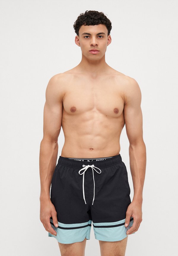 SWIM MEN COLOUR BLOCK MID - Swimming shorts