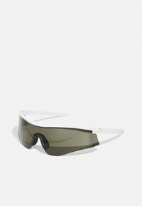 REIS GLASSES UNISEX - Sunglasses - white/green