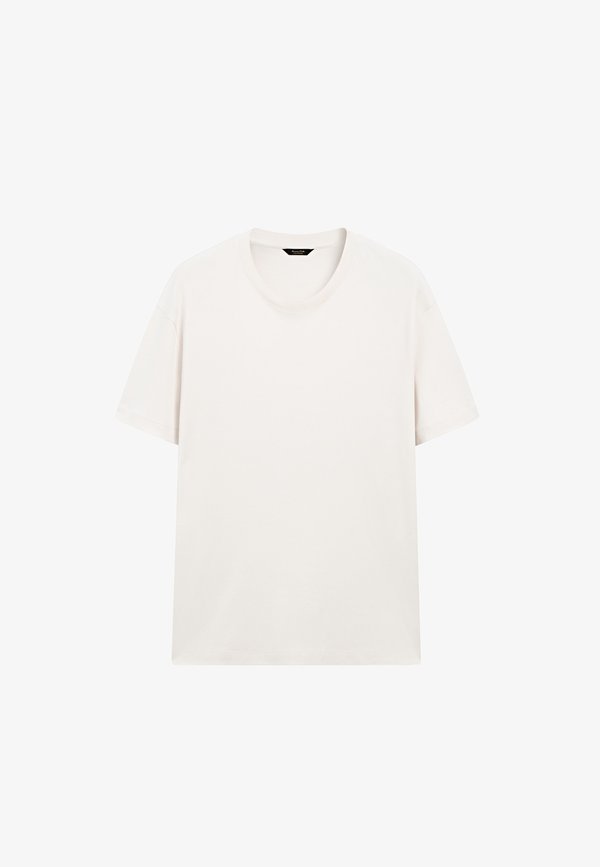 SHORT SLEEVE - Basic T-shirt - mottled beige