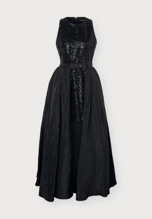 KARL LAGERFELD, TRANSFORMABLE SEQUIN DRESS 2-IN-1 - Официално облекло - black