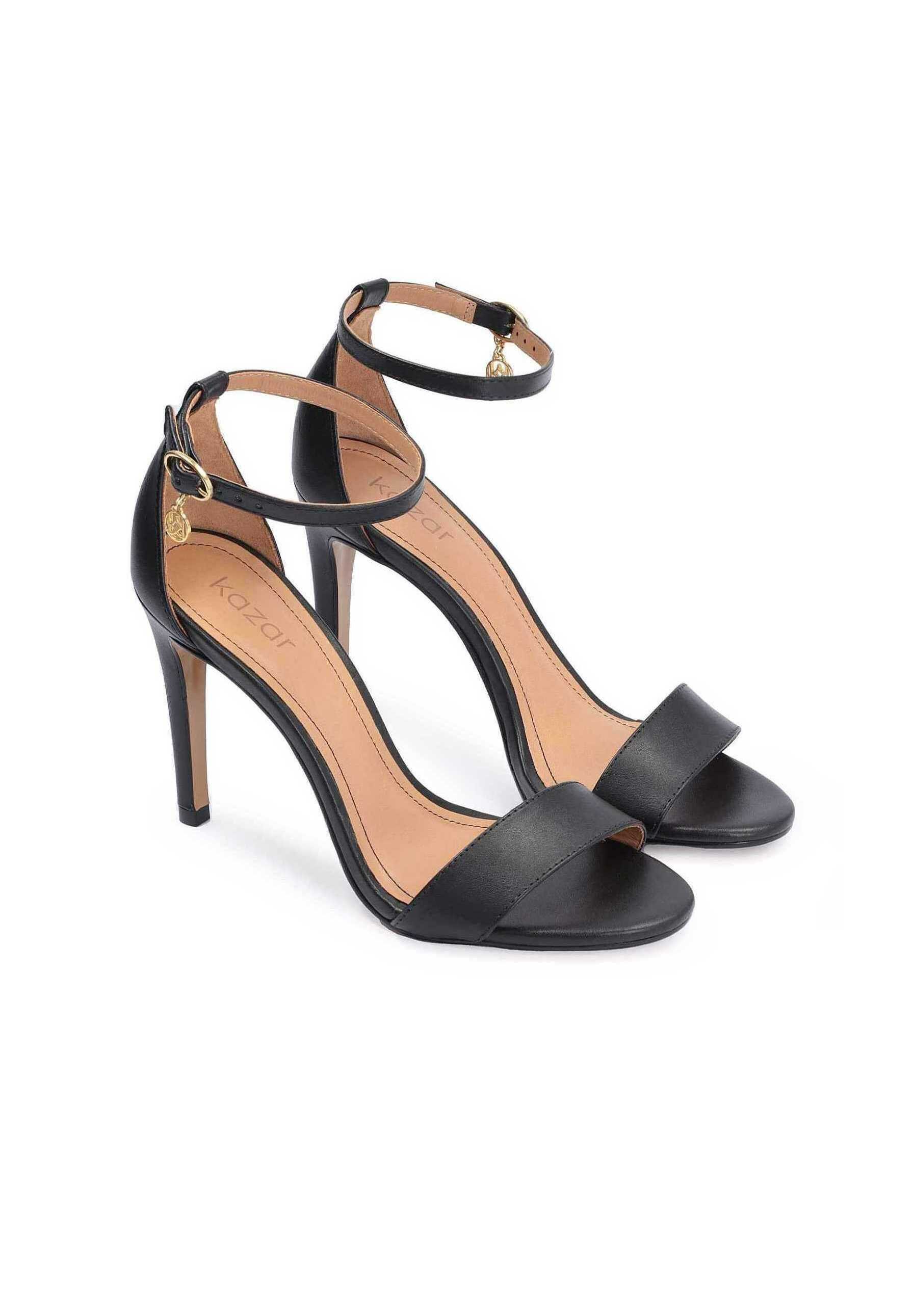 Kazar MEGAN - Sandalias de tacón - black/negro - Zalando.es