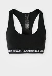 LOGO BRALETTE - Topp - black