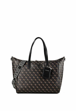 Guess, LATONA SHOPPER TASCHE 52 CM - Shopping Bag - brown logo-black