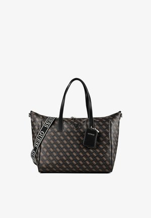 Guess, LATONA SHOPPER TASCHE 52 CM - Shopping Bag - brown logo-black