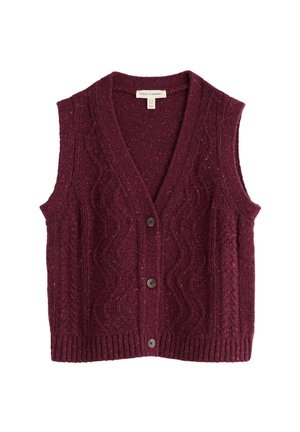 Seasalt Cornwall, SEASALT CORNWALL PENDOUER VEST - Veste sans manches - purple - dark hellebore
