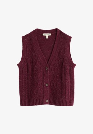 Seasalt Cornwall, SEASALT CORNWALL PENDOUER VEST - Veste sans manches - purple - dark hellebore