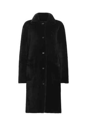 AllSaints SERRA SHEARLING  - Cappotto invernale - black