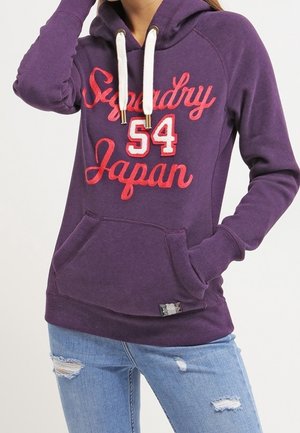 Jersey con capucha - purple