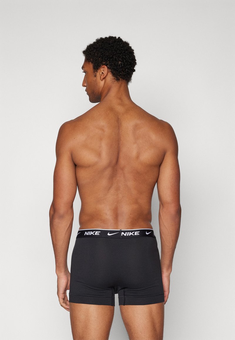 Nike Underwear TRUNK PACK Calzoncillos black/negro jaspeado