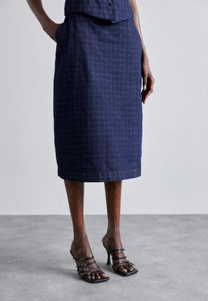 Fête Impériale BASTIA - Trapecinis sijonas - blue/black